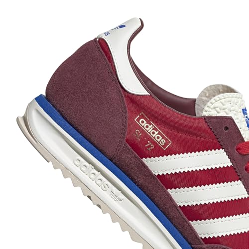 Image of adidas Mens Sl 72 Rs Lace Up Sneakers Shoes Casual - Red - Size 5 M