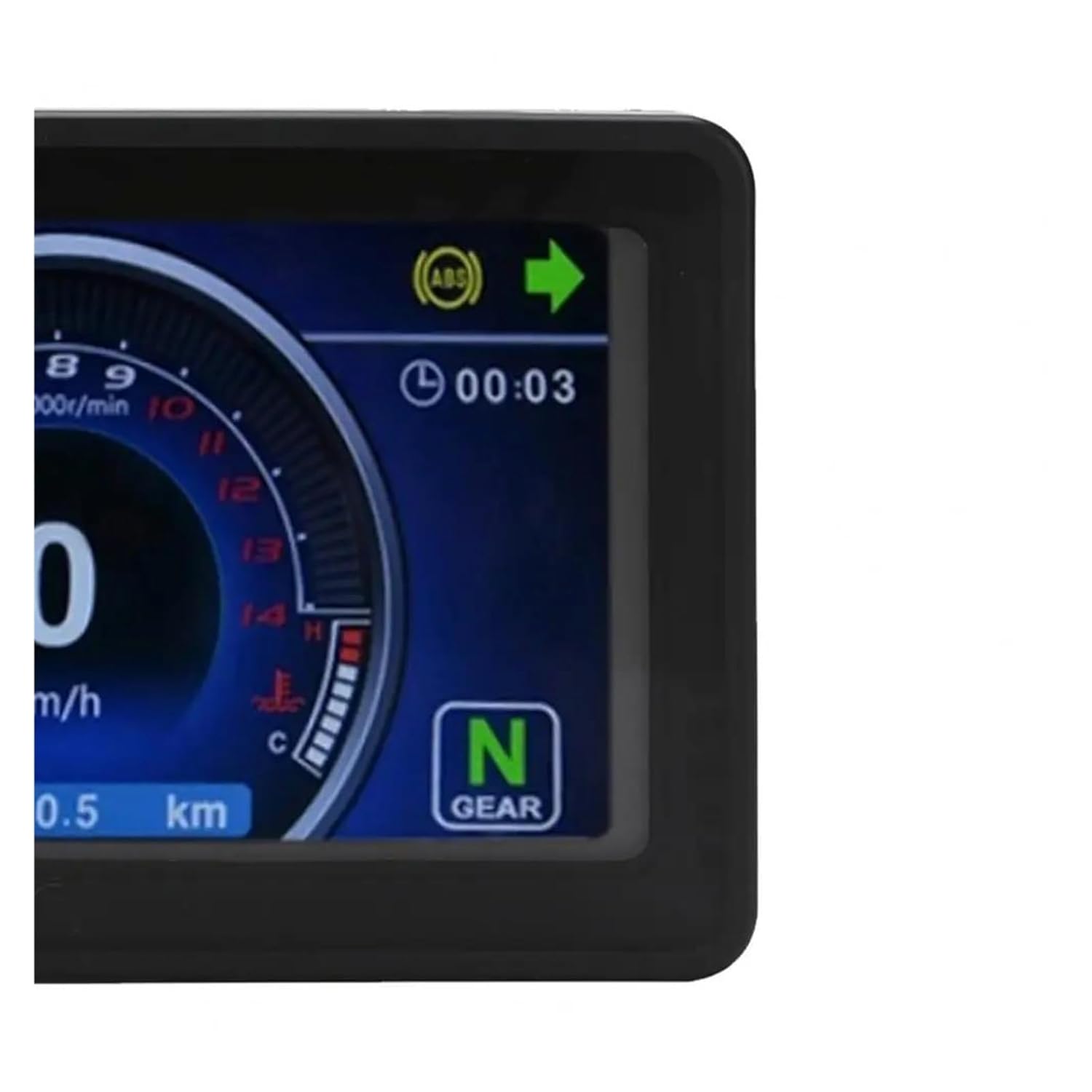 機械式 速度計 12V オートバイメーター修正された LCD ディスプレイ