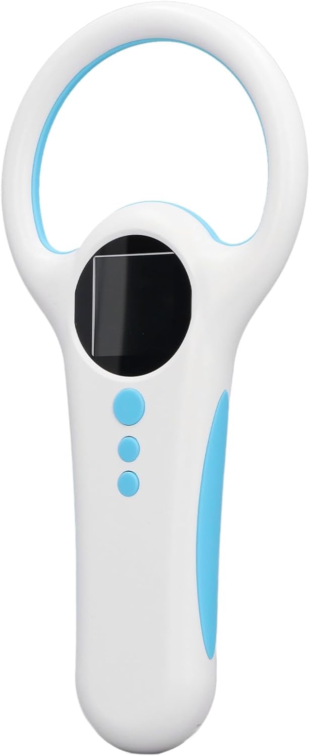 LiebeWH Wireless Pet Microchip Scanner Animal Chip ID Reader for Dogs Cats Pigs Universal Handheld Portable Device