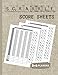 Scrabble Score Sheets Logbook: 120 Score Keeping Pages For Scrabble Lovers| Scrabble Game Scoring Pad 2 & 4 Players| Score Keeping Book For Scrabble ... Score Keeper Notebook for scrabble Game.