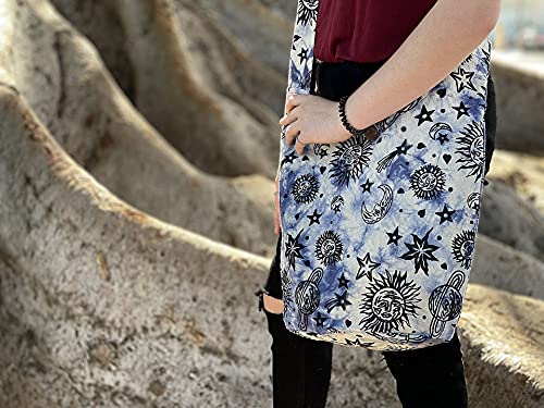 Original Collections Celestial Cross Body Shoulder Bag Purse in Blue4