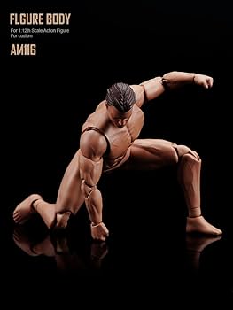 Amazon.co.jp: 1/12スケールアクションフィギュア 6インチ男性の