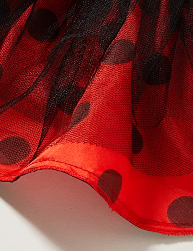 Amscan - Kinderkostuum lieveheersbeestje, jurk met vleugels, dier, rood/zwart, 12-24 maanden - Image 6