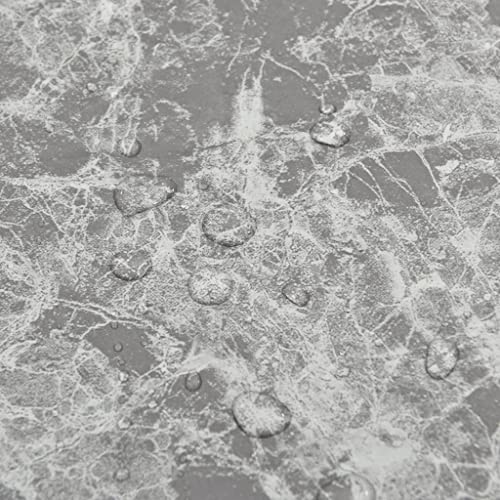 vidaXL 20x PVC Fliesen Selbstklebend Vinyl-Fliesen Vinylboden Bodenbelag Laminat Dielen Fu&szlig;boden Laminatboden Fliese Bodenfliesen 1,86m&sup2; Betongrau