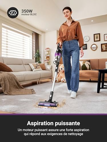 Aspirateur Balai EUREKA Stylus Elite Vidange automatique Léger Batteries rechargeables - vue 6