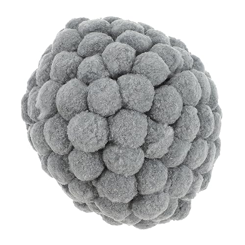 Mipcase Girl Newborn Essentials Hat Adorable Woolen Photography Prop for First Pictures Comfortable and Durable Fits Head Light Grey