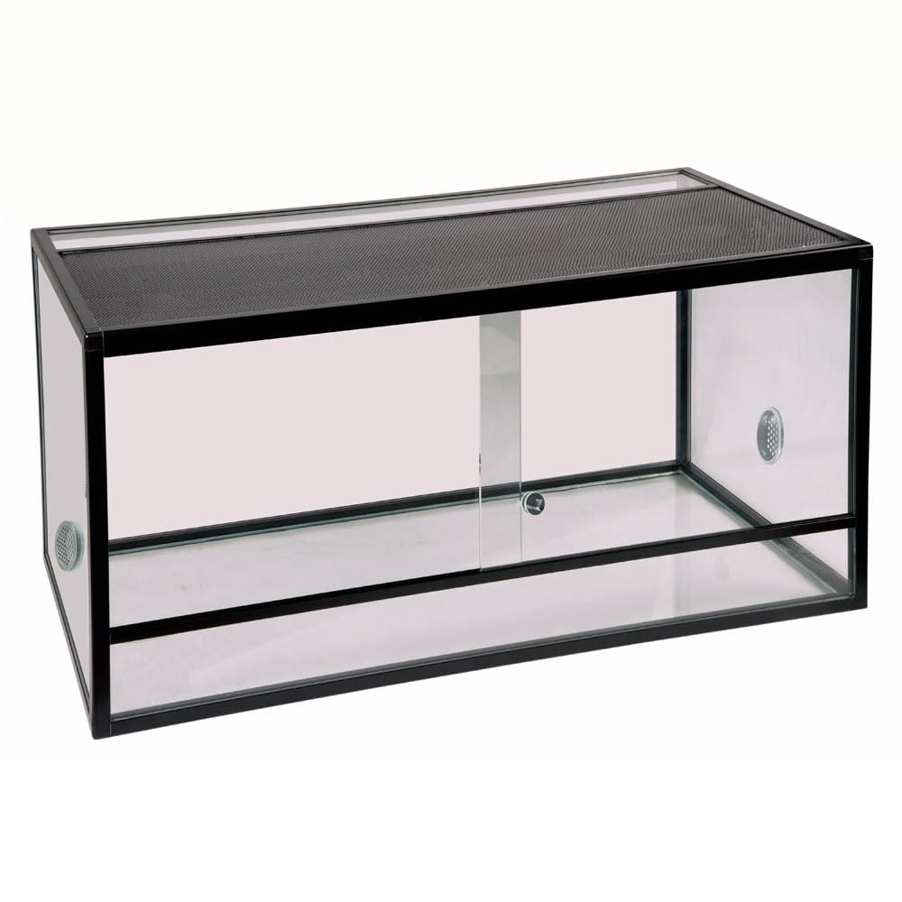 Reptiles Planet Terrario Aluminio Elegance 80x45x45 Negro