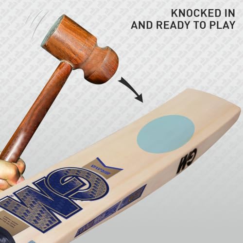 Image of GM Brava 444 English Willow Cricket Bat for Mens, Size - Mens