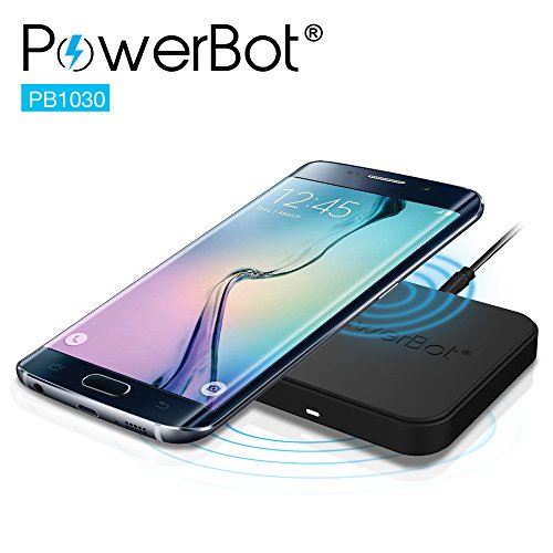 PowerBot PB1030 Qi Enabled Wireless Charger Inductive Charging Pad Station for All Qi Standard Compa - //coolthings.us