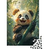 Lindos rompecabezas de Panda Para adultos, 520 piezas, rompecabezas difíciles,...