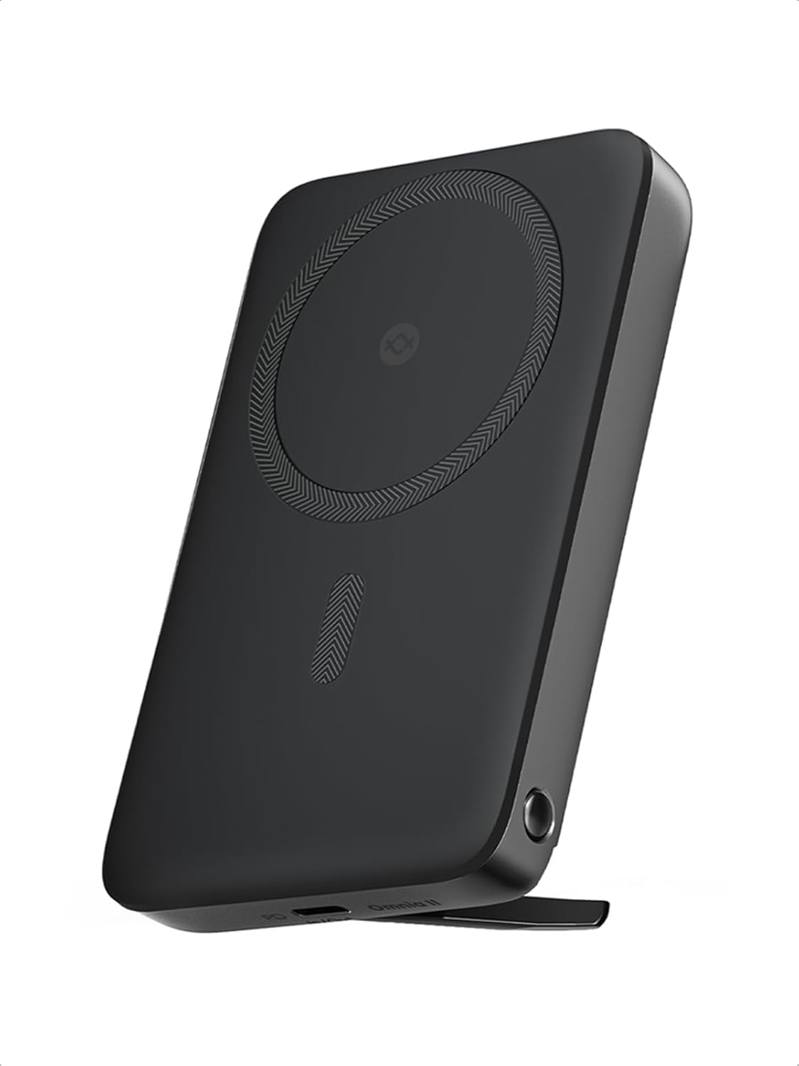 AMEGAT Magnetic Power Bank, 6700mAh 20W USB-C Fast Charging Compact Foldable Stand Compatible with Magsafe Portable Charger, Wireless Magnetic Battery Pack for iPhone 16/15/14/13/12 Pro/Pro Max Series