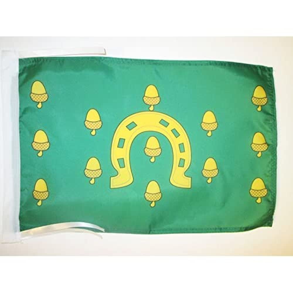 Iran Old Persia Flag 18'' x 12'' cords - Persian SMALL flags 30 x 45cm - Banner 18x12 in - AZ FLAG — view 607
