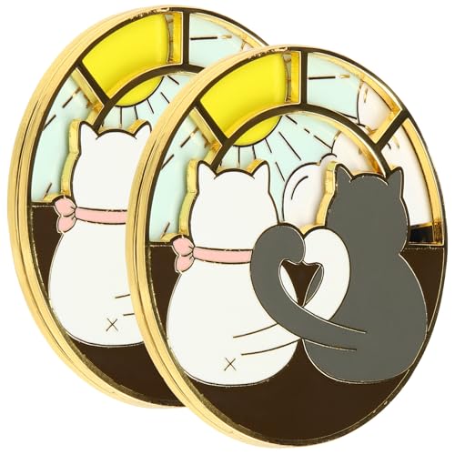 Broches de gato giratorios el detalle divertido perfecto para regalar a niñas