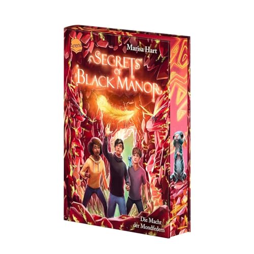 Secrets of Black Manor (2). Die Macht der Mondfedern: Abenteuerliche Fantasy von Bestseller-Autorin Marisa Hart über Traumwelten und magische Wesen ab 10 Jahren