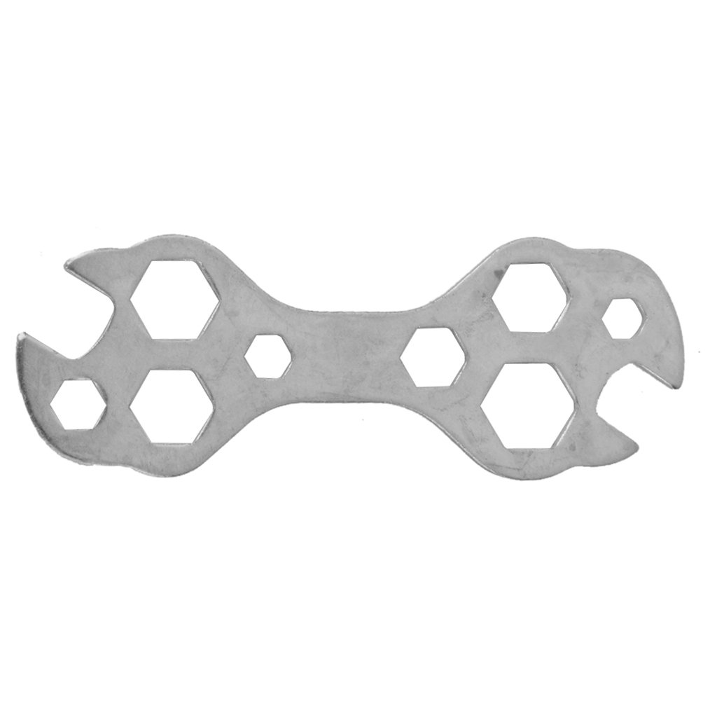 Generic 10-in-1 Cycle Repair Tool Kit - Steel Wrench Hexagon Spanner for Cycling Maintenance and Repair Tool