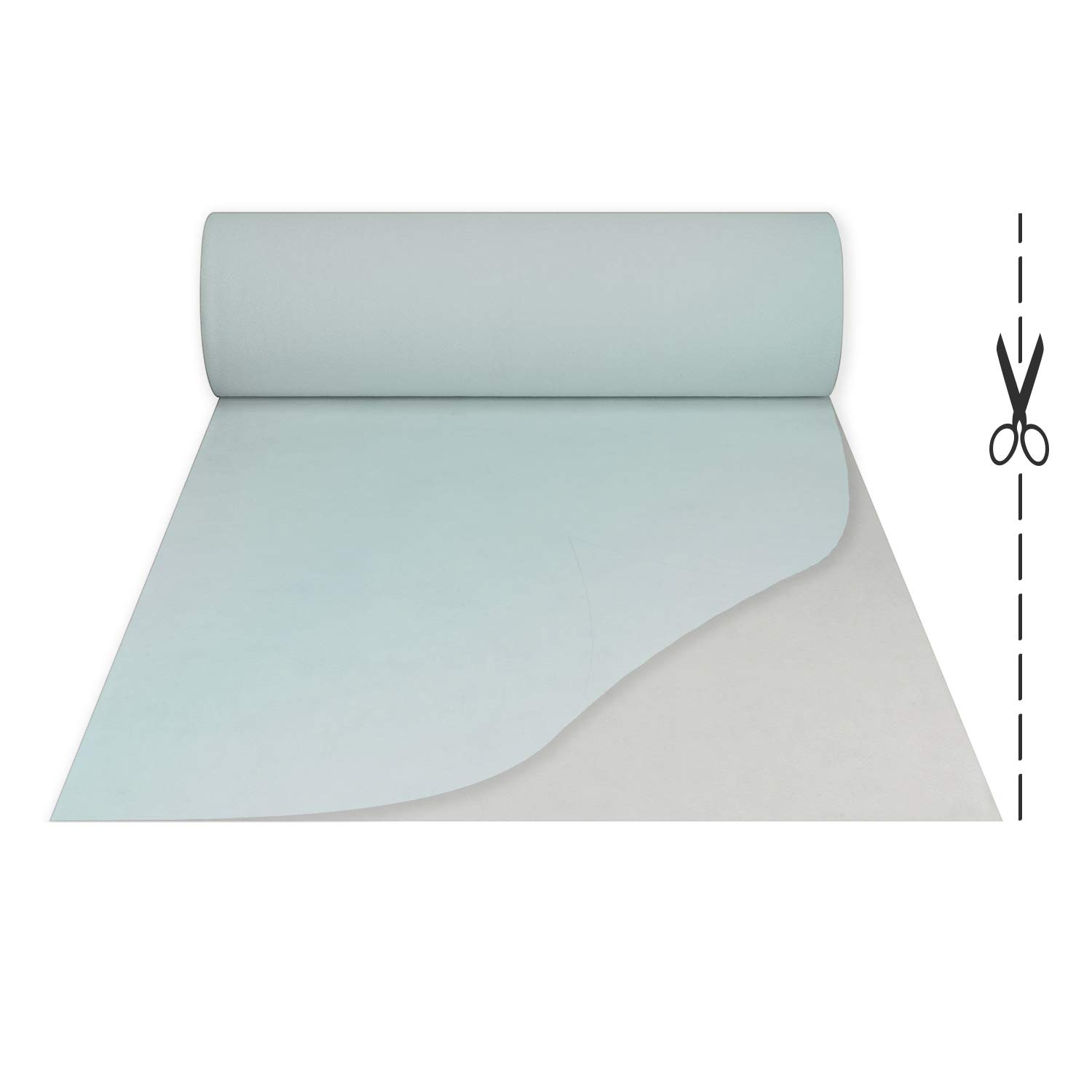 OLIVO.Shop | Tappeto passatoia con Pellicola Bianco Nuziale Natalizio per Matrimonio Cerimonia Evento Negozi, Tappeto Nuziale Matrimonio, Passatoia per Eventi 12 Formati ROPAS (1 mt x 15 mt)