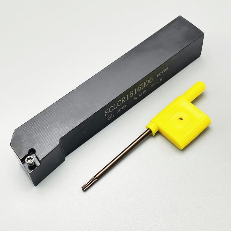 1pc SCLCR1616H06 SCLCL1616H06 16mm External Lathe Bar Turning Holder 95 Degree CNC Cutting Tool Cutter Bar(SCLCR1616H06(R))