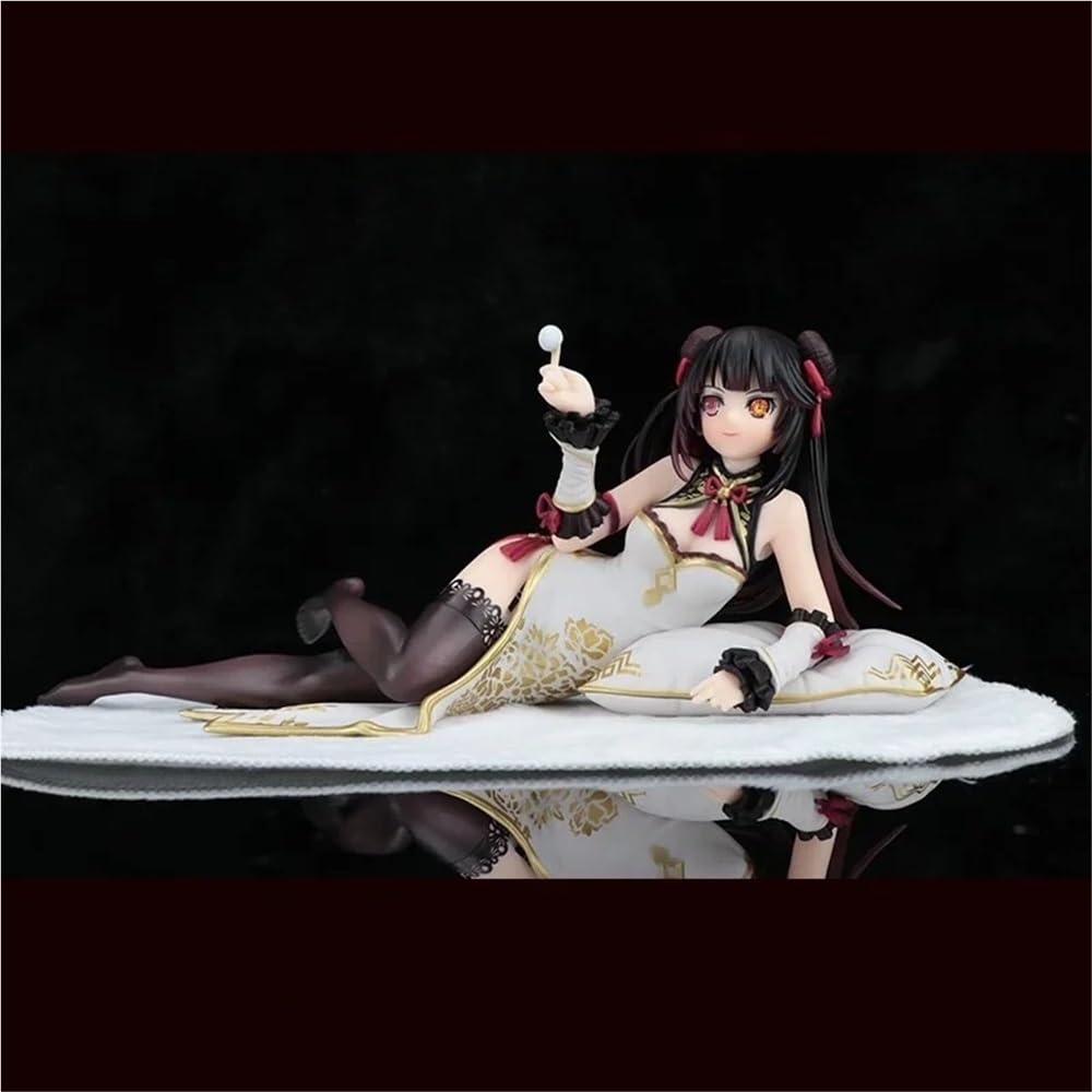 Tvitdswg ECCHI - Modelo de decoración de anime, figura de acción para adultos, colección Henati, juguetes de muñeca Henati, 8,5 cm (blanco)