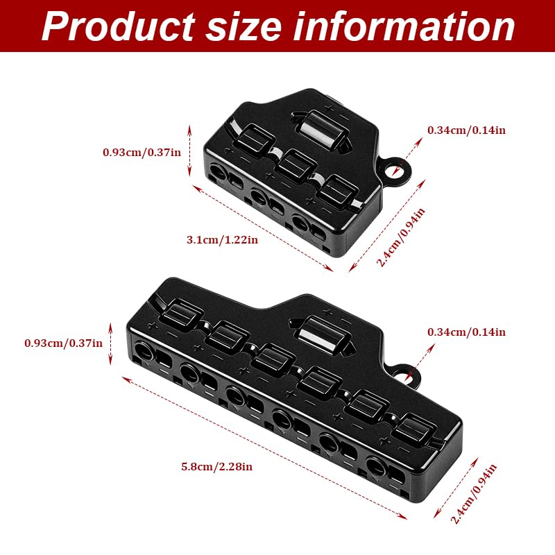 Wire Connector (6Ports) 2Pcs