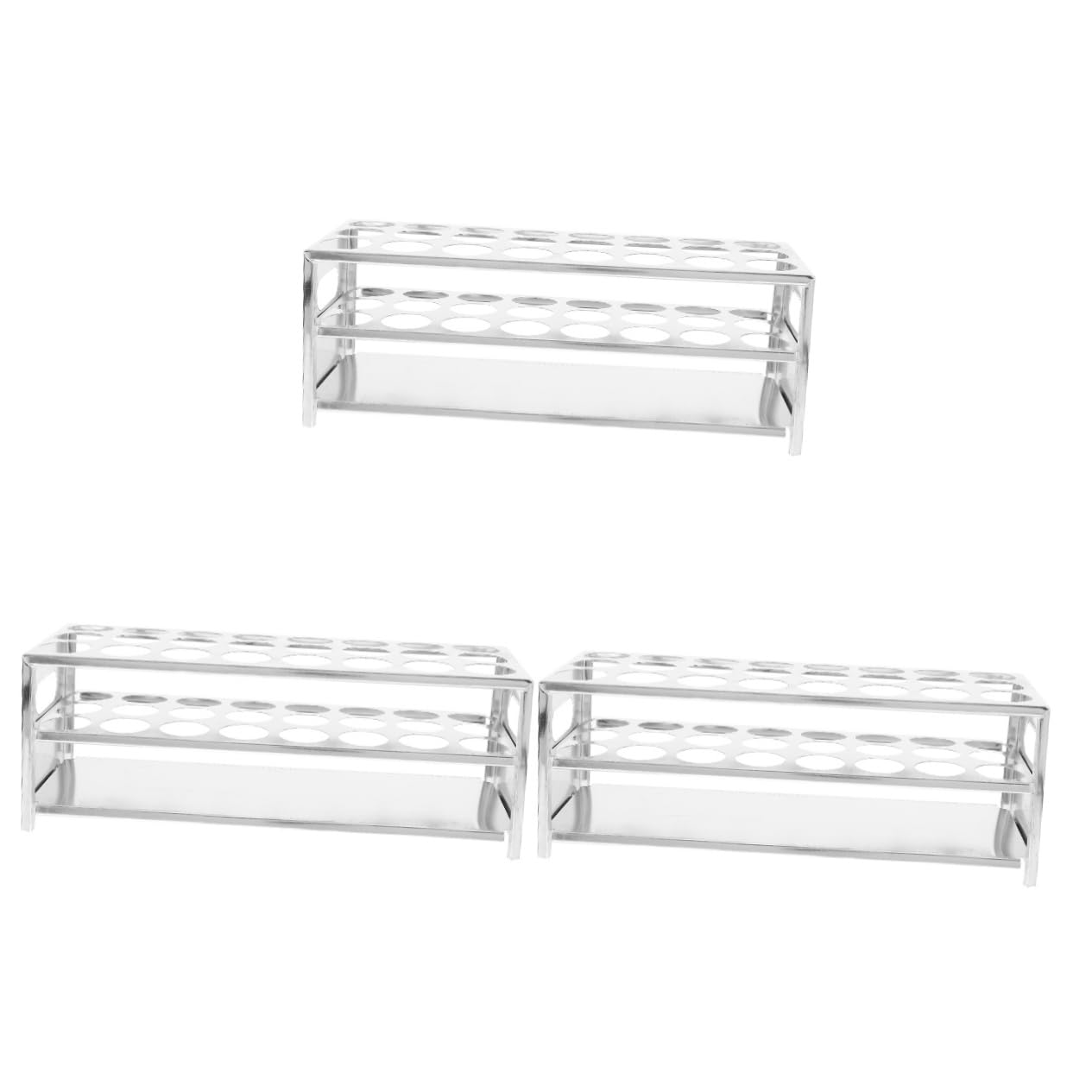 3stücke Test Tube Organizer Probenröhrenhalter Für Stabiler Test Tube Storage Rack Geeignet Für Röhren Mit Wiederverwendbar Und Effizient
