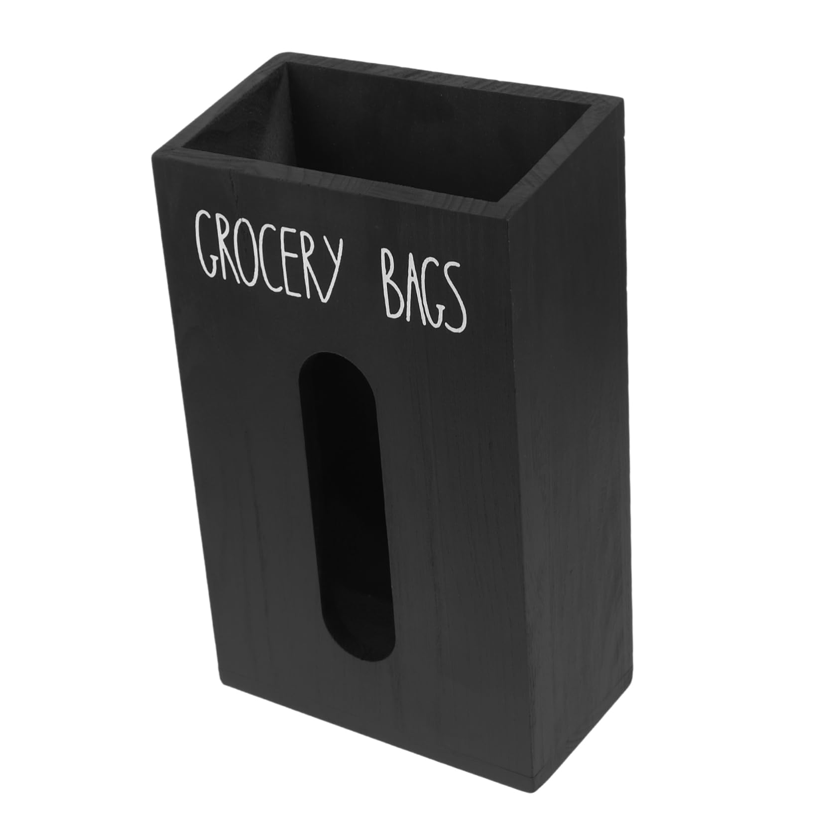 ABOOFAN Dispensador De Bolsas De Basura De Madera Rústico Porta Bolsas De Basura para Encimera