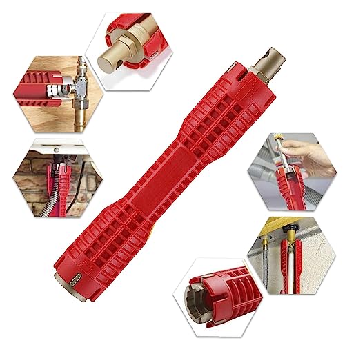 Forliver Faucet and Sink Installer, Multiple Adaptations Under Sink