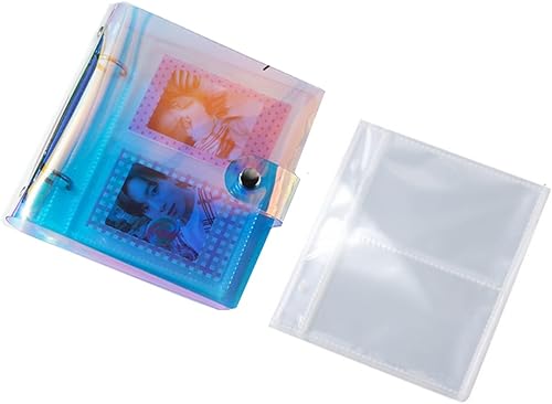 Miniatura 1 de Fundas para fotos de 2.5 x 3.5 pulgadas, 200 bolsillos para tarjetas, libro de fotos, protectores de hojas, fundas para tarjetas y fotos, bolsillo