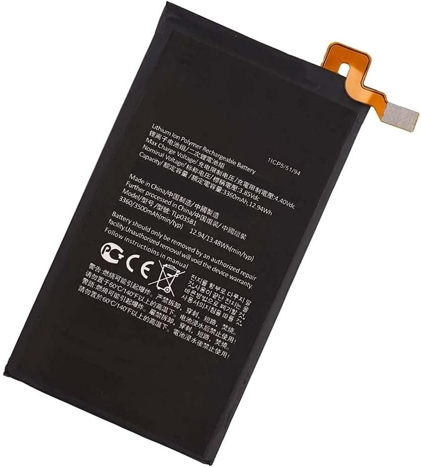WXKJSHOP Battery Replacement for BLACKBERRY KEY2 BATTERY BBF100 TLP035B1