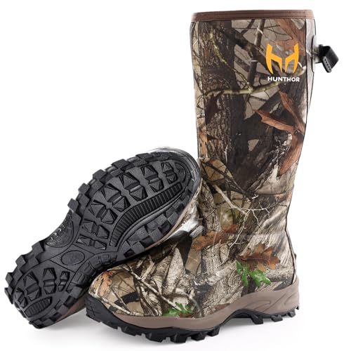 Hunthor Men’s Waterproof Insulated Hunting Boots Size 11