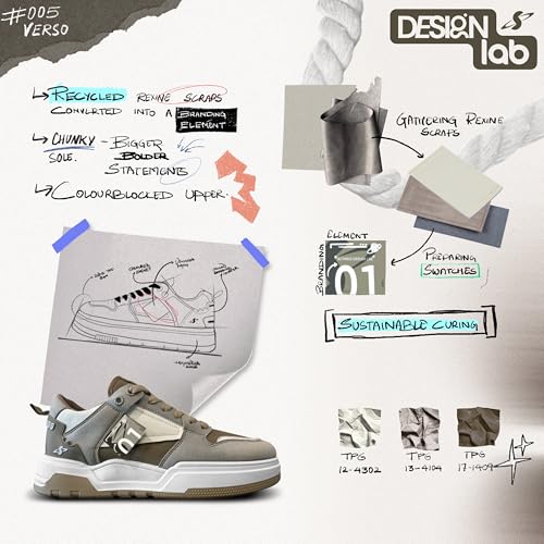 Image of SOLETHREADS Verso Sneakers for Men | Stylish & Fashionable| Comfortable|Walking Shoes| Lightweight Flexible| Skid-Resistant| Everyday |Casual Shoes for Men