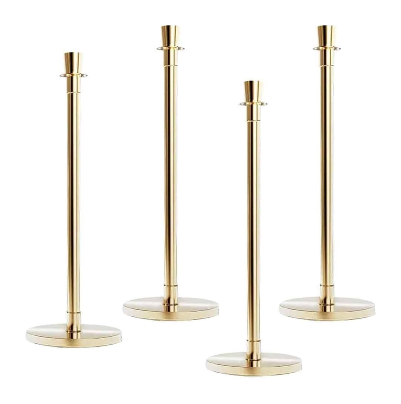 ZCXMNL Crowd Control Barriers, Stanchions And Velvet Ropes Set Stanchion Security Fence Guardrails For Theater Hotels Clubs Museums