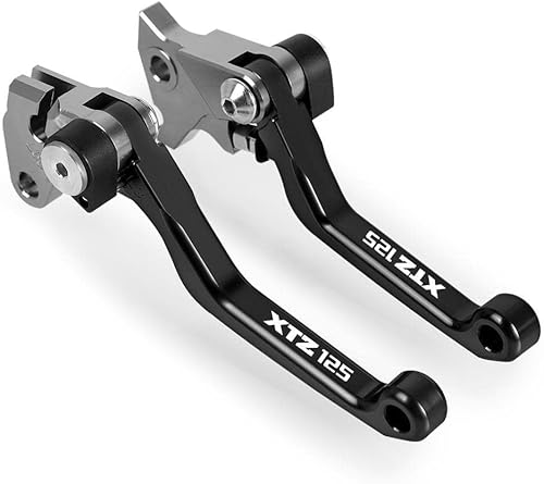 Miniatura 10 de DOUKI for Yam&amp;ha XTZ125 2003-2016 2005 2007 2011 2013 2015 Motocross Dirt Bike CNC Aluminum Brake Clutch Levers Foldable Lever Motorcycle Pivot