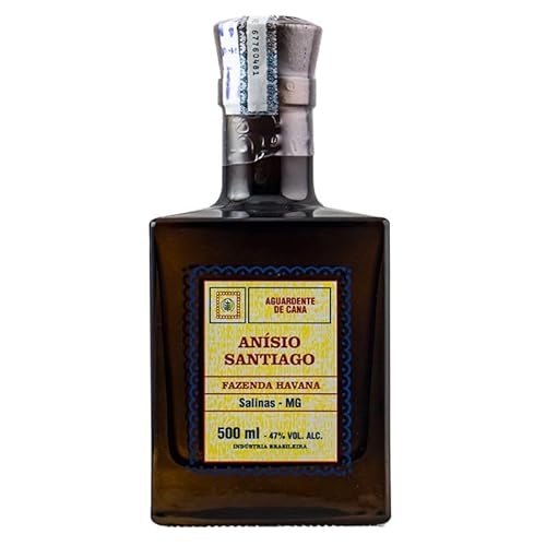 Cachaça Anísio Santiago Edição Especial 80 Anos 500ml