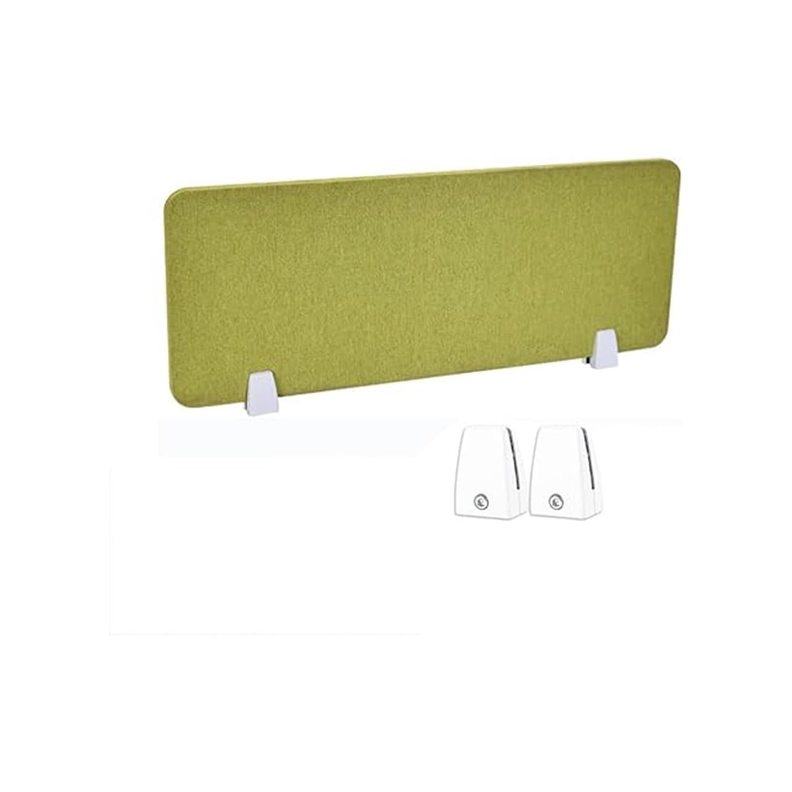 GJZQDKX Acoustic Desk Privacy Panel Divider for Office and School Soundproof and Noise Reducing Freestanding Partition Green (30x80cm)