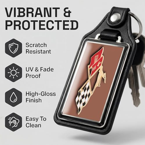 Image of Brotherhood Car Key Chain for Impala - Classic Models Keychain for Men and