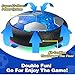 Foneso 3-in-1 Hover Soccer Ball, Kids Toddler Hockey Set with LED Lights,Indoor & Outdoor Toys for Kids, Soccer Gift for 3 4 5 6 7 8 9+ Year Old Boys Girls Birthday Gifts