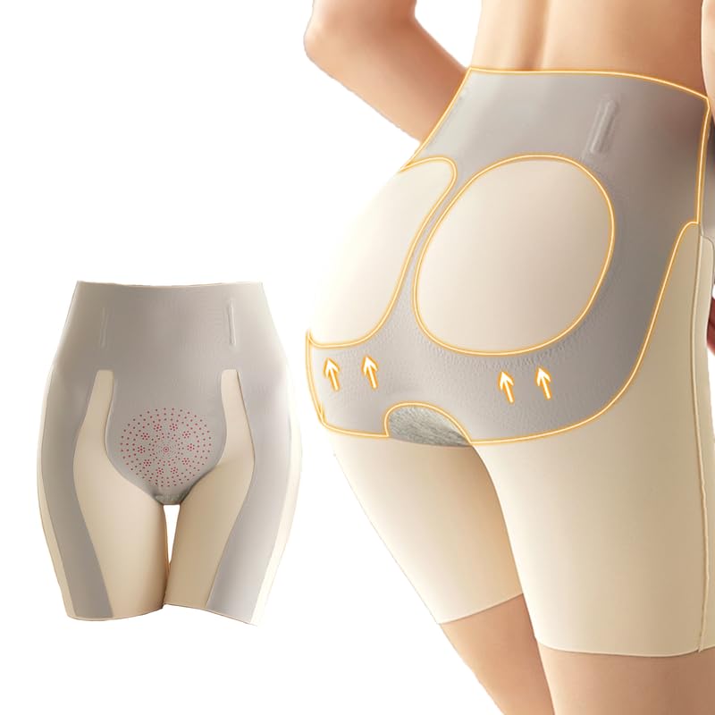 Women's Body Shaper Fiber Restoration Shaper Elastic Waist Tightening Body Shapewear Tummy Control Pants