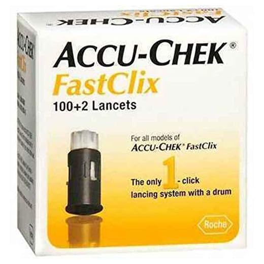 Lancetas Accu-Chek Fastclix C/102