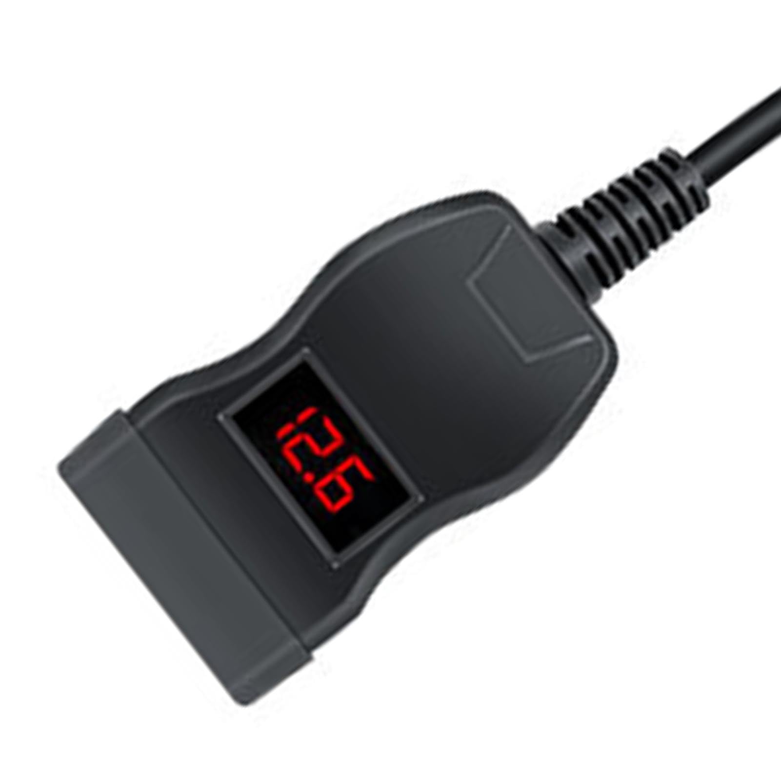 Chargeur USB étanche Pour Moto - Double Port, Affichage Numérique, 20W Max, Installation Facile - 5
