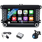 [2+32G] Android 11 Car Stereo with Wireless Carplay Android Auto for Volkswagen Jetta Beetle Tiguan...