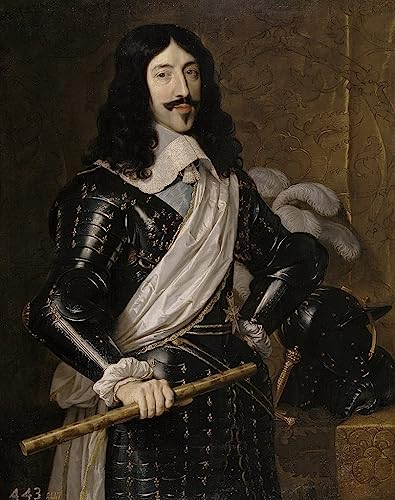 Portrait of Louis Xiii of France : affiche toile et impression d'art 60x90cm