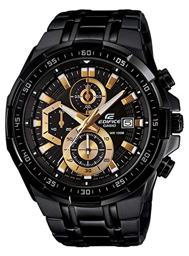 EDIFICE クロノグラフ 腕時計 ブラック EDIFICE | CASIO