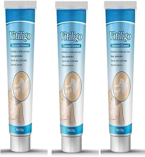 Herbal Vitiligo Skin Ointment – 20g Natural Cream for White Spots, Dryness & Uneven Skin Tone | Soothing & Moisturizing Sk...