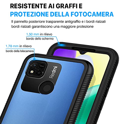 CENHUFO Cover Xiaomi Redmi 10A / 9C /9C NFC, 360