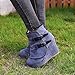 CSRZPMG Women Wedge Fashion Ankle Boots Side Zipper Buckle Casual Suede Round Toe Platform Wedge Booties Winter Comfort Dress Heeled Short Boots