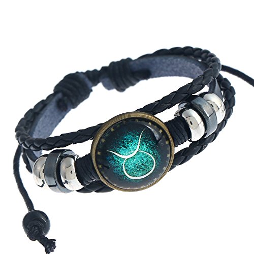 Bracelet tressé en cuir Taureau pour parfaire votre tenue casual au quotidien