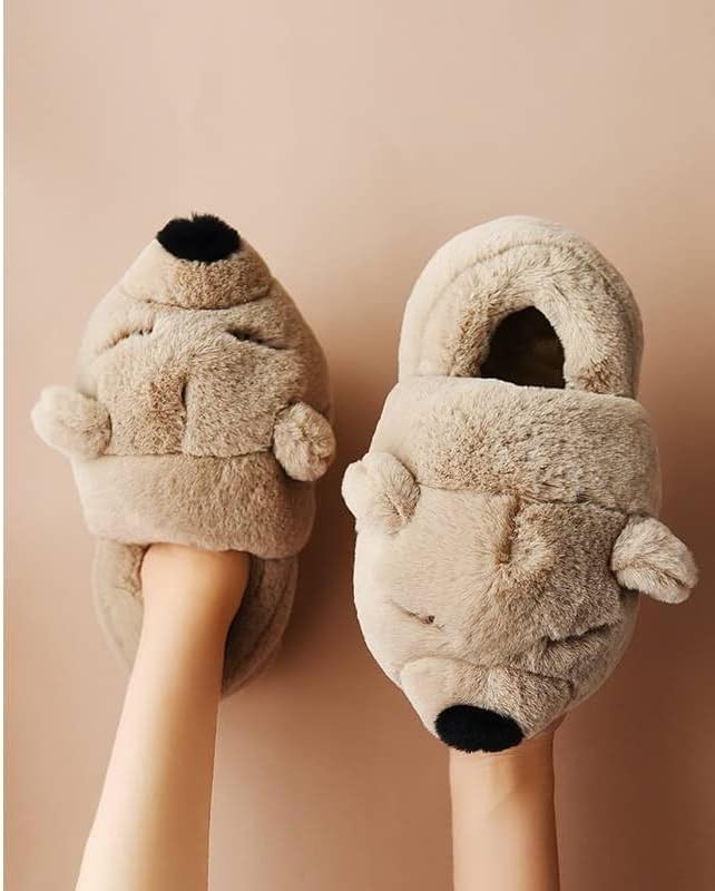 Spida Mount Ciabatte Anatre Ciabatte Anatre Pantofole Donna Dolci Calde Pantofole Peluche Pantofole Antiscivolo Pantofole per Animali Interni, a, 39/42 EU