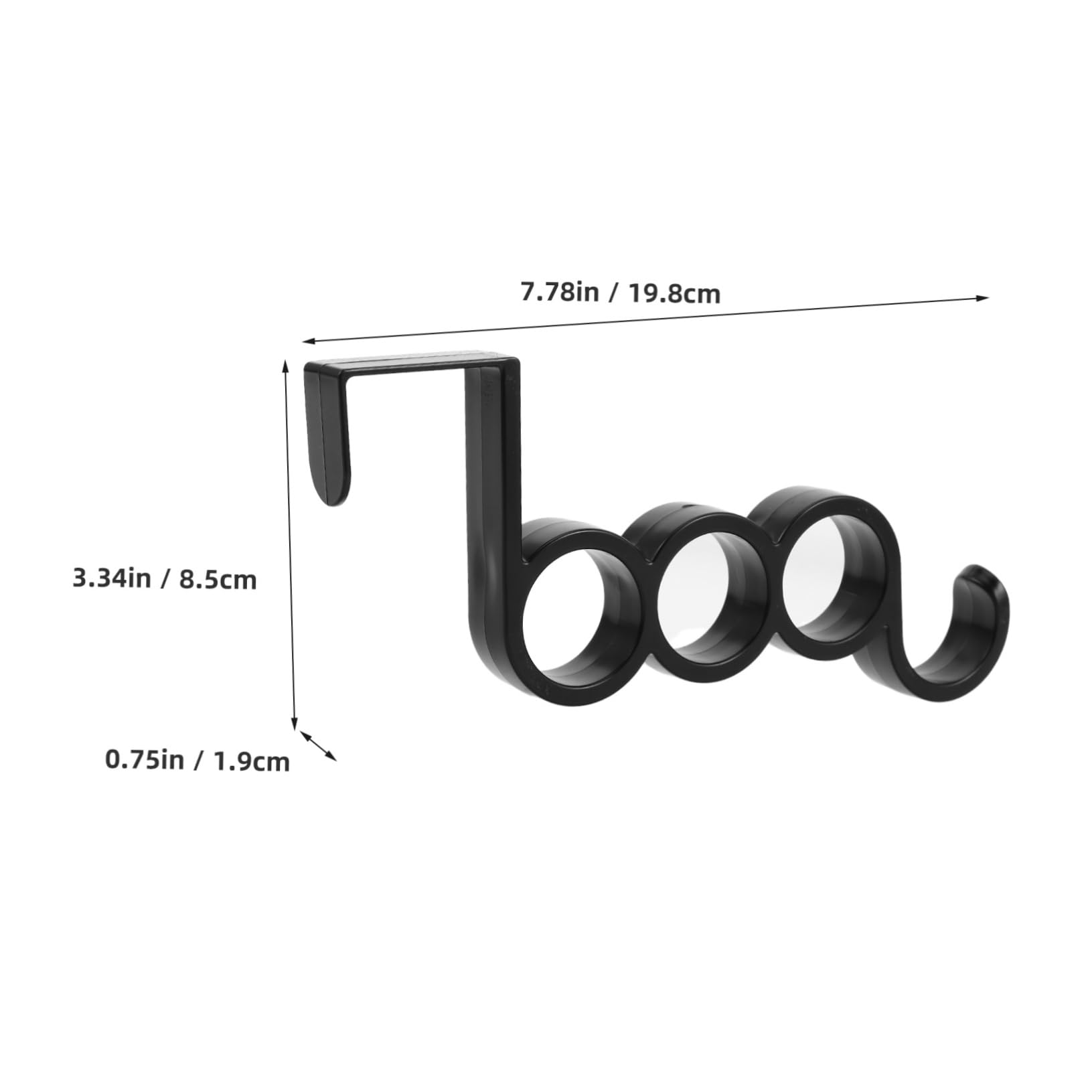 10 Piezas Gancho de Puerta para Abrigos Dormitorios Baños Ganchos para Toallas de Baño para Abrigos