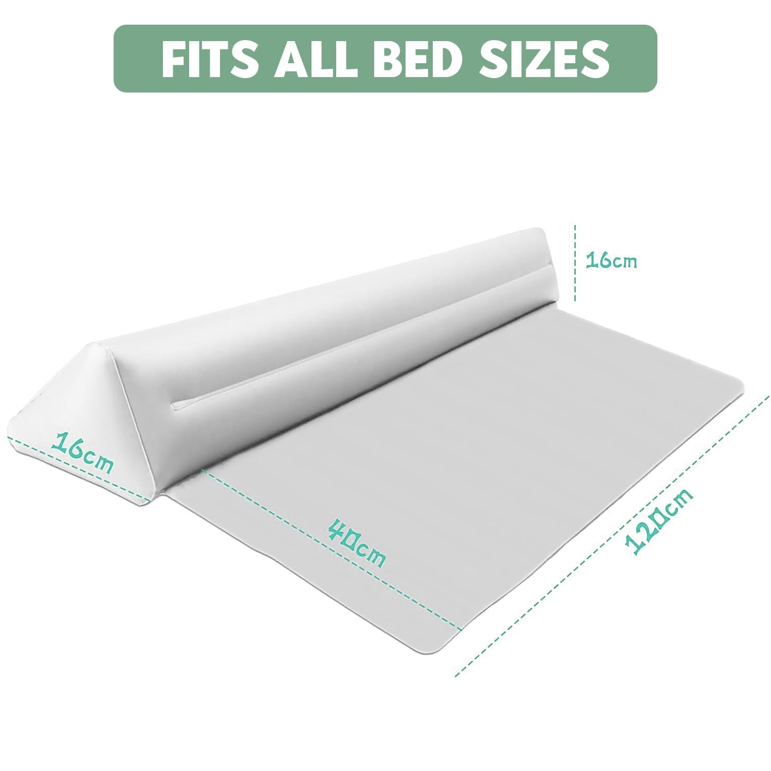 2 Pack Inflatable Bed Guard for Children Sleep Security Inflatable Bed Guard - Image 4