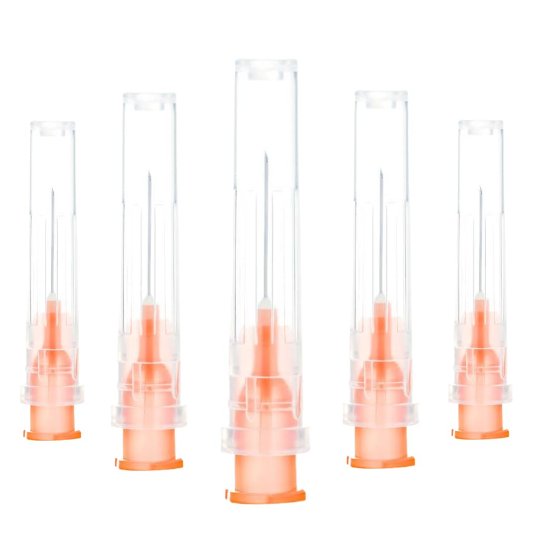 29G x 12mm Edelstahl Dosiertuben, Einzeln Verpackt, 100 Stück für Industrie und Labor